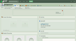 Desktop Screenshot of guiltygearlover.deviantart.com