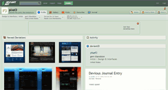 Desktop Screenshot of pixel3.deviantart.com