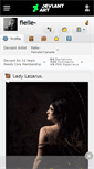 Mobile Screenshot of fielle-.deviantart.com