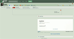 Desktop Screenshot of ilyast.deviantart.com