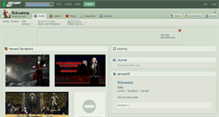 Desktop Screenshot of fickwanna.deviantart.com