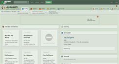 Desktop Screenshot of jayjayspirit.deviantart.com
