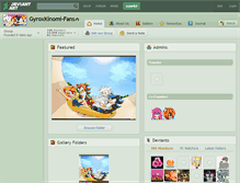Tablet Screenshot of gyroxkinomi-fans.deviantart.com