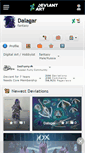 Mobile Screenshot of dalagar.deviantart.com