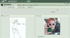 Desktop Screenshot of capt-topknot.deviantart.com