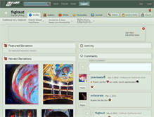 Tablet Screenshot of fkgiraud.deviantart.com