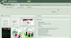 Desktop Screenshot of idaten-jump.deviantart.com