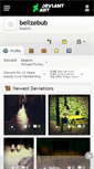 Mobile Screenshot of bellzebub.deviantart.com