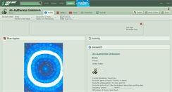Desktop Screenshot of an-autheress-unknown.deviantart.com