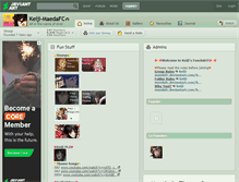 Tablet Screenshot of keiji-maedafc.deviantart.com