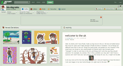 Desktop Screenshot of blu-dog-neko.deviantart.com