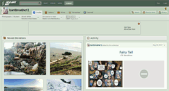 Desktop Screenshot of icantbreathe12.deviantart.com