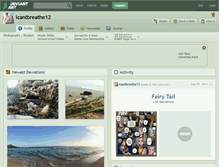 Tablet Screenshot of icantbreathe12.deviantart.com