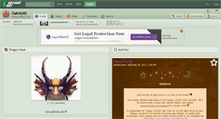 Desktop Screenshot of oakmyth.deviantart.com