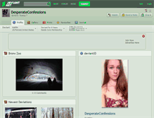 Tablet Screenshot of desperateconfessions.deviantart.com