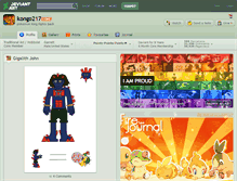 Tablet Screenshot of kongo217.deviantart.com