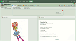 Desktop Screenshot of gothchic56.deviantart.com