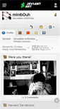 Mobile Screenshot of minibouh.deviantart.com