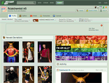 Tablet Screenshot of flclalchemist145.deviantart.com