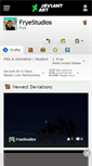 Mobile Screenshot of fryestudios.deviantart.com