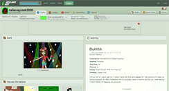 Desktop Screenshot of callawaycook2000.deviantart.com