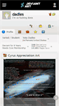 Mobile Screenshot of dadles.deviantart.com