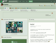 Tablet Screenshot of guarna.deviantart.com