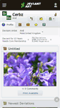 Mobile Screenshot of cerbz.deviantart.com