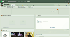Desktop Screenshot of kagome411.deviantart.com