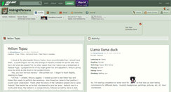 Desktop Screenshot of midnightpersona.deviantart.com