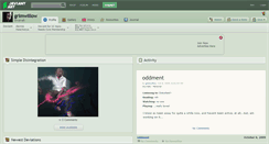 Desktop Screenshot of grimwillow.deviantart.com