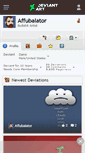 Mobile Screenshot of affubalator.deviantart.com