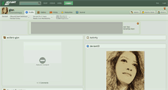 Desktop Screenshot of glsn.deviantart.com