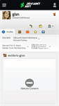 Mobile Screenshot of glsn.deviantart.com