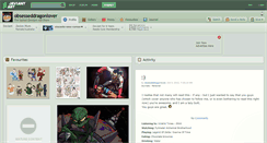 Desktop Screenshot of obsesseddragonlover.deviantart.com