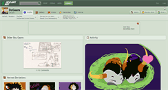 Desktop Screenshot of degaara.deviantart.com