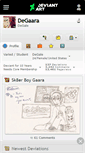Mobile Screenshot of degaara.deviantart.com