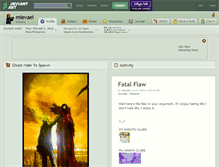 Tablet Screenshot of mievael.deviantart.com