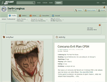 Tablet Screenshot of darth-longinus.deviantart.com
