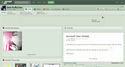 Desktop Screenshot of dark-fluffychan.deviantart.com