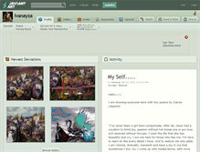 Tablet Screenshot of ivanayza.deviantart.com