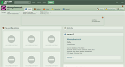Desktop Screenshot of kissmyshamrock.deviantart.com