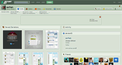 Desktop Screenshot of aorhan.deviantart.com