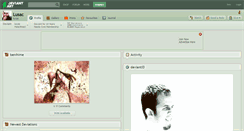 Desktop Screenshot of lusac.deviantart.com