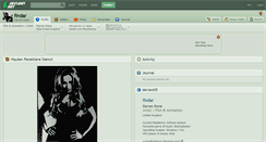 Desktop Screenshot of findar.deviantart.com