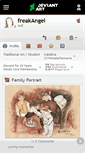 Mobile Screenshot of freakangel.deviantart.com