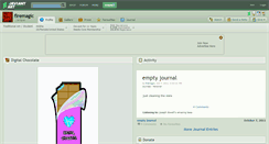 Desktop Screenshot of firemagic.deviantart.com