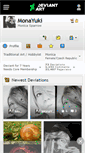 Mobile Screenshot of monayuki.deviantart.com