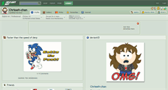 Desktop Screenshot of chrisseh-chan.deviantart.com