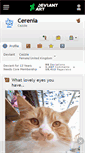 Mobile Screenshot of cerenia.deviantart.com